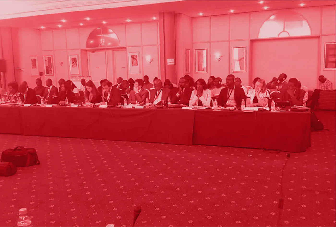 Delegates at an AGI civic accountability forum