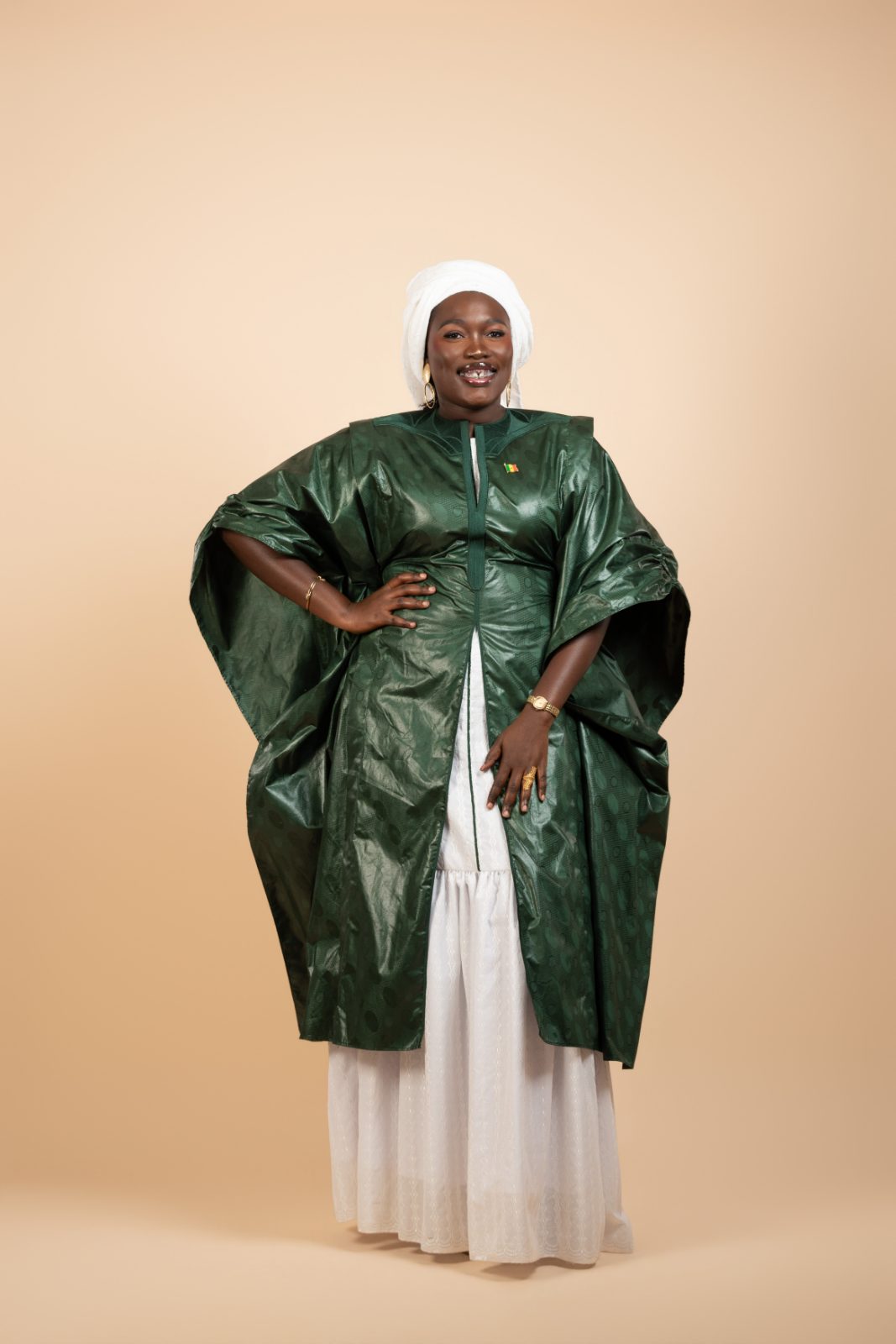 Fanta Camara, standing portrait